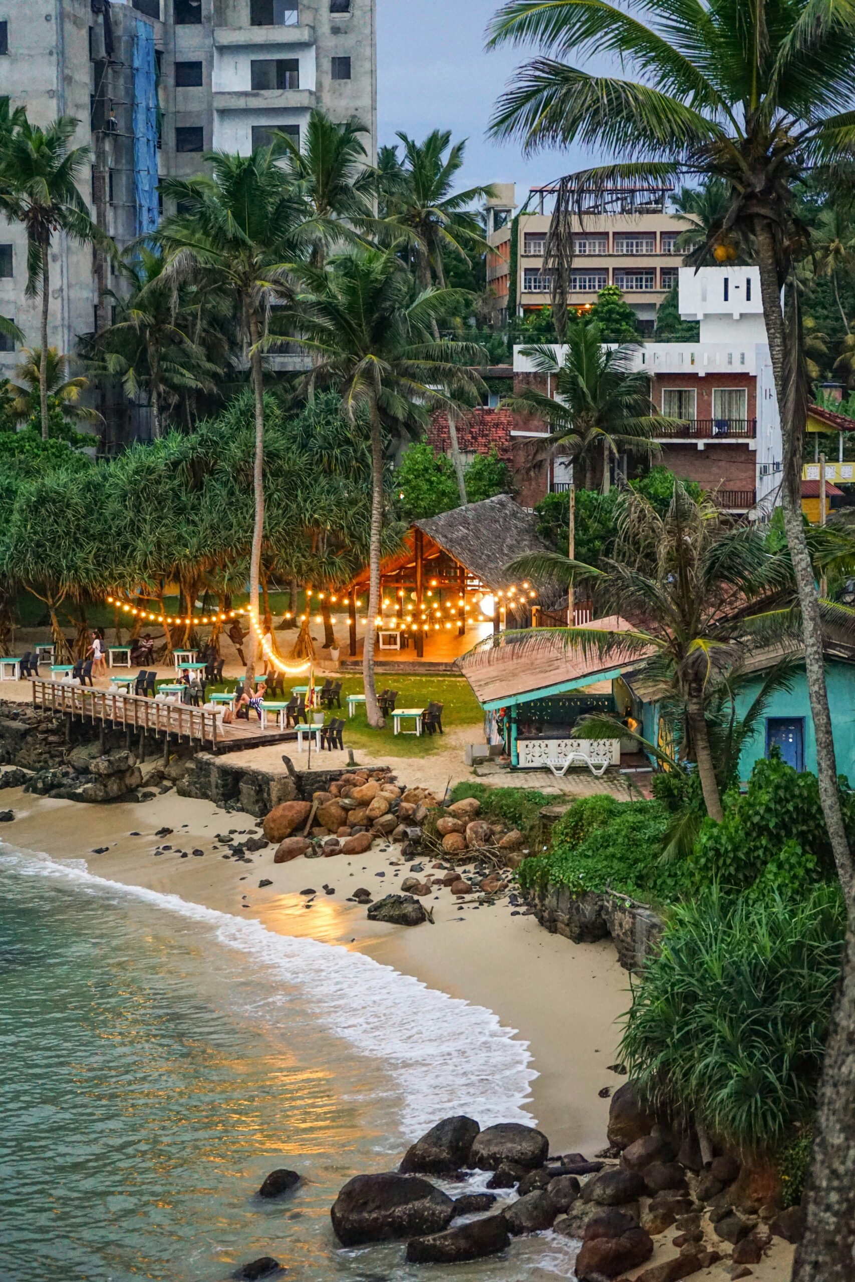 Beachside hotel