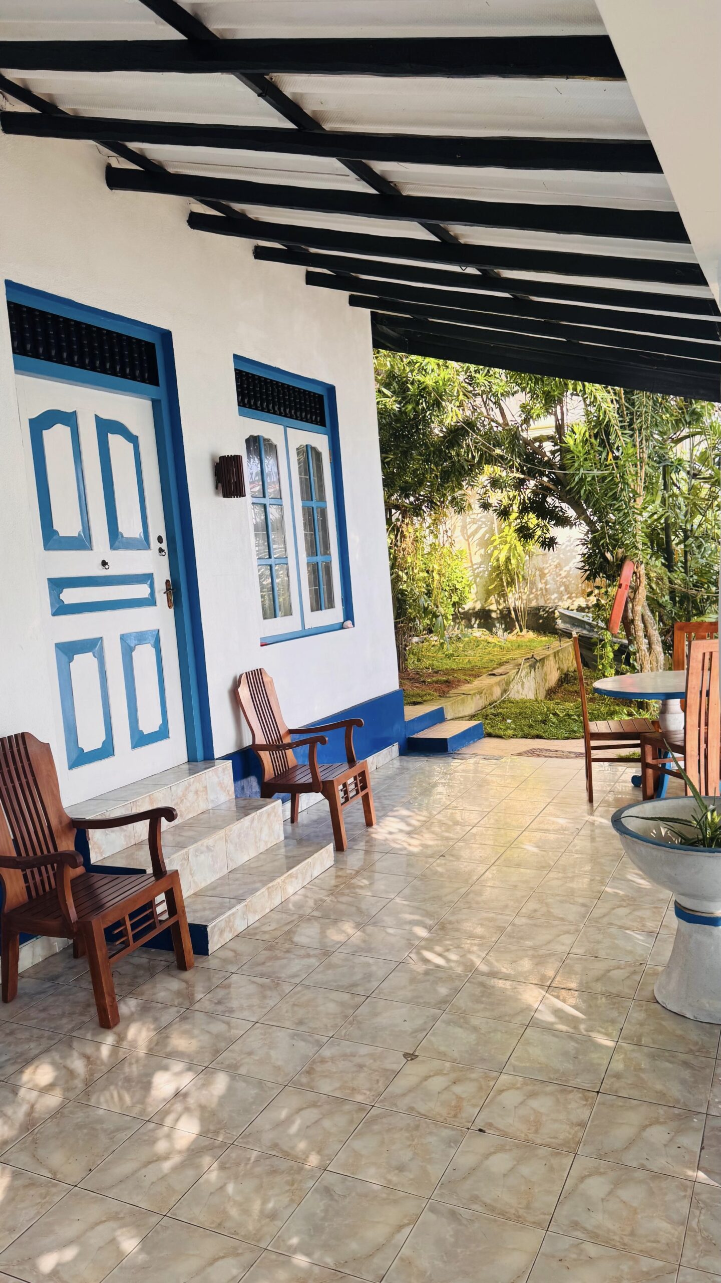 ENUTROF villa front porch Aluthgama